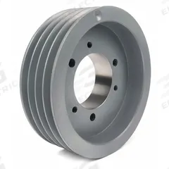 APPROVED VENDOR V-Belt Pulley: B48, 4 Groove, 5.15 in OD, Bushed Bore, SD, Quick Detachable (MPN 484B). Key specifications — Pulley Industry Number: B48; Pitch Diameter: 4.8 in (5L, B); For Belt Section (broad, with similar types): 5L, B, or BX.