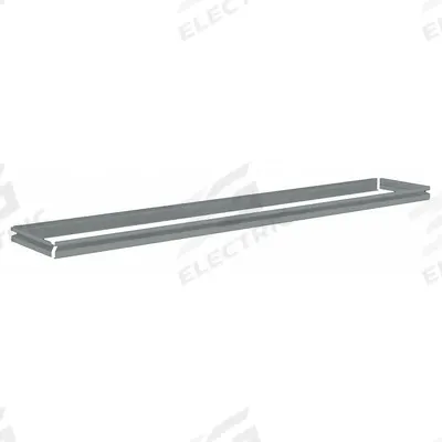 TENNSCO Shelf: 72 in x 18 in, 600 lb Load Capacity, Gray - Open Deck Shelf Kits for Boltless Shelving