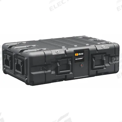 PELICAN Protective Case: 23 1/2 in x 31 3/8 in x 14 7/8 in Inside, Black - Protective Rack-Mount Cases