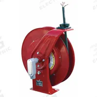 REELCRAFT Extension Cord Reel: Ratchet Lock, 50 ft Cord Lg, 10 AWG, SEOOW, Bare Wire Cord Lg, Red (MPN L 7050 104 X). Key specifications — Retractable Cord Ending NEMA Configuration: Bare Wire; Voltage: 600V AC; Brand: REELCRAFT.