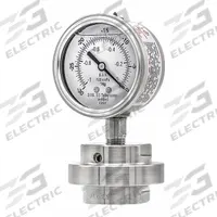PIC GAUGES Pressure Gauge with Diaphragm Seal: 30 in Hg to 0 in Hg, 301L/3JJJ, 2 1/2 in Dial, Bottom (MPN 301L254A/3JJJ200). Key specifications — Brand: PIC GAUGES; Gauge Case Liquid: None; Seal Fill Liquid: Glycerin; Seal Lower Housing Material: 316 Stainless Steel; Accuracy: ±2-1-2%; Pressure Range: 30 in Hg to 0 in Hg; Gauge Wetted Parts: Stainless Steel.