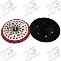 3M Low Profile Hook-and-Loop Disc Backup Pad: 6 in Dia x 3/8 in T, 5/16"-24 Threaded-Shank (MPN 7100027464). Key specifications — Brand: 3M; Tool Connection: 5/16"-24 Threaded-Shank.