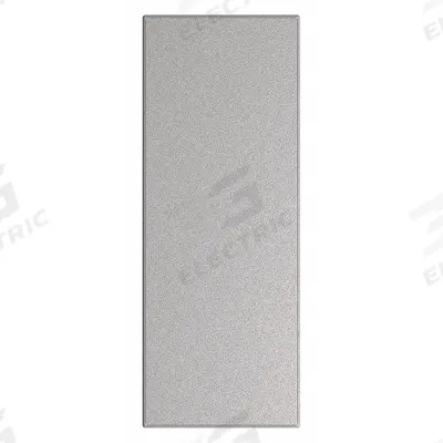 ASI GLOBAL PARTITIONS Partition Panel: Steel, Smooth Semi Gloss, Pepper Dust, 58 in Ht, 22 in Wd - Panels & Panel Posts for Bathroom Partitions