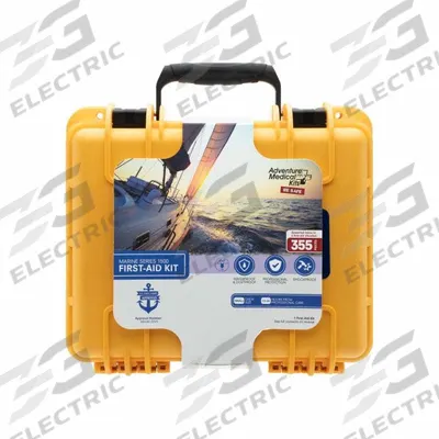 ADVENTURE MEDICAL KITS First Aid Kit and Housing: Marine, 8 People Served, 243 Components - General Purpose First Aid Kits