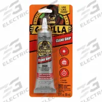 GORILLA Instant Adhesive: Clear Grip, Gen Purpose, 3 fl oz, Tube, Clear, Gel (MPN 8040002). Key specifications — Series: Clear Grip; Standards: OSHA; Primary Applications: General Purpose; Materials Bonded: Ceramic; Brand: GORILLA; Secondary Compatible Materials: Plastics.