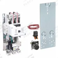 EATON Magnetic Motor Starter: Non-Reversing, 3 Poles, NEMA Size 5, 300 A, 120V AC Coil (MPN AN19SN0A5E300-CRK). Key specifications — Brand: EATON; Auxiliary Contact Form: 1NO; Coil Voltage: 120V AC; Phase: Three; Operator: None; Operator Controls: None; Auxiliary Contacts Included: 1NO; Signaling Features: Pilot Light.