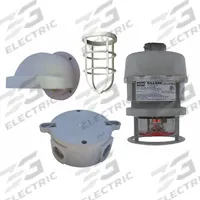 KILLARK Hazardous Location Signal Light: LED, 12 to 80 V DC, 8 in Overall Ht, 7 1/4 in Overall Lg (MPN NVSLCFG26RBG). Key specifications — Operating Voltage: 12 to 80 V DC; Brand: KILLARK; Lens Color: Red; For Hazardous Location: Class III; Mounting Location: Wall Mount.