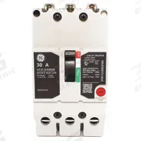 GE Molded Case Circuit Breaker: 30 A Amps, 35kA at 277/480V AC, Fixed, Lug, ABC, Std (MPN TEYH3030B). Key specifications — Series: TEY; Max. AIR Rating: 35kA at 277/480V AC; Instantaneous Trip: Fixed; Terminal Connection: Lug; Phase Connection: ABC.