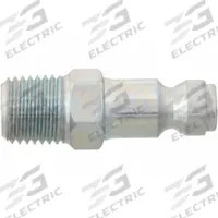 SPEEDAIRE Quick Connect Hose Coupling: 3/8 in Body Size, 3/8 in Hose Fitting Size, MNPT, Male (MPN 30E734). Key specifications — Thread Size: 3/8"-18; Brand: SPEEDAIRE; Hose Fitting Gender: Male.