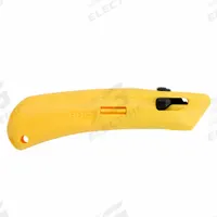 PACIFIC HANDY CUTTER, INC Safety Knife: 6 in Overall Lg, Plain, 1 1/2 in Overall Wd, Plastic (MPN EZ3). Key specifications — attr307884: Quick-Change; attr307885: Steel Blunt Tip; attr307882: High-Visibility Yellow; attr307878: Plain; attr307881: Plastic; attr324892: PACIFIC HANDY CUTTER, INC.