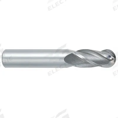 OSG Ball End Mill: Carbide, 4 Flute, 9/64" Mill Dia, 1/2" LOC, 2" OAL (MPN 404-1406-BN) - General Purpose Carbide Ball End Mills