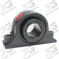 MOLINE BEARING Pillow Block Bearing: 2 1/4 in Bore, Expansion, Cast Iron, 2 1/2 in Shaft Ht, 2 Holes (MPN 19121204). Key specifications — Maximum Speed: 2,150 RPM; Mounting Bolt Size: 5/8 in; Brand: MOLINE BEARING.