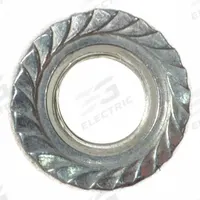 APPROVED VENDOR Serrated Flange Nut M10,PK2: For 6CGH6, 2 PK (MPN PPUP6030G)