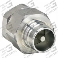 SNAP-TITE Hydraulic Quick Connect Hose Coupling: 3/4 in, Steel, 94.64 lpm Max. Flow Rate, Nitrile (MPN VHN12-12F). Key specifications — Thread Size: 3/4"-14; Seal Material: Nitrile; Brand: SNAP-TITE.