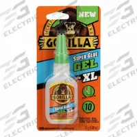 GORILLA Instant Adhesive: Super Glue Gel XL, Gen Purpose, 0.85 fl oz, Tube, Clear, Gel (MPN 102433). Key specifications — Series: Super Glue Gel XL; Standards: OSHA; Primary Applications: General Purpose; Materials Bonded: Metal; Brand: GORILLA; Secondary Compatible Materials: Ceramic and Porcelain.