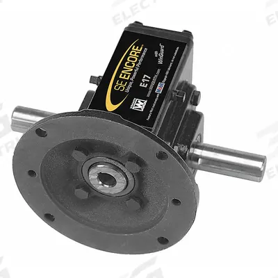 WINSMITH Speed Reducer: 100:1, 17 RPM, 0.25 hp Input Max, 533 in-lb Output Max, Keyed - Direct-Drive Right-Angle Speed Reducers