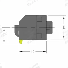 ULTRA-DEX USA Grooving/Threading Cutting Unit Head: MH24 MTHOL4-CFT (MPN 912-000-063). Key specifications — attr257335: MH24 MTHOL4-CFT.