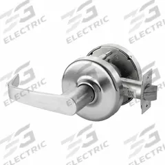 CORBIN Door Lockset: Passage Lever Locksets, Chrome, ADA Compliant (MPN CLX3390 NZD 626). Key specifications — Ligature Resistance: Not Ligature-Resistant; Brand: CORBIN; Visual Indicator Message: No Message; Lockset Style: Newport Lever; ADA Compliant: Yes; Finish: Satin Chromium-Plated.