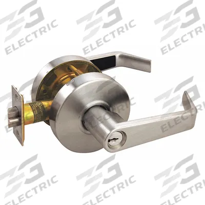 ARROW Door Lockset: Storeroom Lever Locksets, Chrome, ADA Compliant