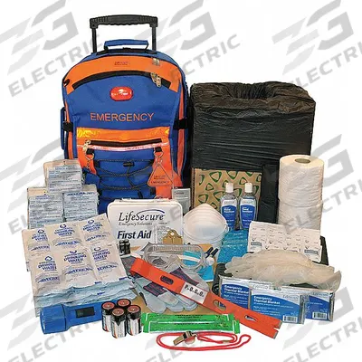 LIFESECURE Survival Kit: 146 Components, Backpack - Emergency Survival Kits