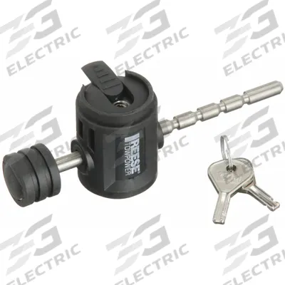 REESE Receiver Lock: Stainless Steel, (2) Keys - Coupler Locks