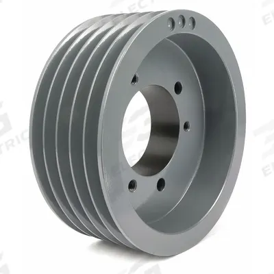APPROVED VENDOR V-Belt Pulley: 5V975, 5 Groove, 9.75 in OD, Bushed Bore - Bushed-Bore Cast-Iron Wedge V-Belt Pulleys
