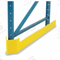 STEEL KING Outside Rack Guard Left: Bolt-On, Outside Left, 49 in x 7 in x 8 in, Steel, Yellow (MPN GDLL11046YW). Key specifications — Brand: STEEL KING; Mounting Location: Outside Left; Includes: (4) 3/4 in x 5-1/2 in Anchors; Color: Yellow; Material: Steel.