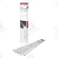 LINCOLN ELECTRIC Stick Welding Electrodes: Stainless Steel, E308/308H-16, 1/8 in x 14 in, 10 lb (MPN ED033084). Key specifications — Yield Strength (As Welded): 63 to 79 ksi; Brand: LINCOLN ELECTRIC; Tensile Strength (As Welded): 86 to 93 ksi.