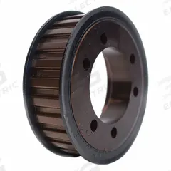 APPROVED VENDOR Timing Belt Pulley: Trapezoidal, Bushed, For H Timing Belt Section, For 2 in Belt Wd (MPN QD20H200). Key specifications — Brand: APPROVED VENDOR; Tooth Profile: Trapezoidal; Finish: Black Oxide; For Bushing Type: Quick Detachable.