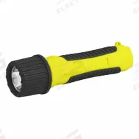 APPROVED VENDOR Safety-Rated Flashlight: 120 lm, 6 hr Run Time at Max. Brightness, 160 m Max Beam (MPN 49XX81). Key specifications — Brand: APPROVED VENDOR; Battery Requirements - Broad: Requires 4 AA.