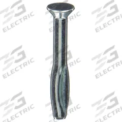 MKT FASTENING Hammer Drive Anchor: 1/4 in Dia, 4 in Overall Lg, Flat, Steel Drive Anchors, 100 PK (MPN 1674160). Key specifications — Brand: MKT FASTENING.