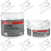 LOCTITE Putty: EA 3476, Metal Repair, 16 oz Container Size, Can, Metallic Gray, Epoxy (MPN 235613). Key specifications — Series: EA 3476; Base Material: Epoxy; Color: Metallic Gray; Brand: LOCTITE.
