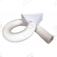 Exhaust Collar: Exhaust Collar, 56HV20/56HV21/56HV22/56HV23, 987-UCA/987-UCA2, Steel (MPN SO-987EC). Key specifications — Product Type: Exhaust Collar; Compatible Grainger Part Number: 56HV22; Compatible Manufacturer Model Number: 987-UCA2; Material: Steel; Brand: EXTRACT-ALL.