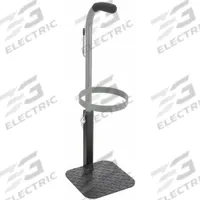 SAFTCART Single Cylinder Stand: 1 Cylinder, For 6 in to 7 in Dia, Clamp, 9 in W x 9 in D x 27 in H (MPN B-TOTE). Key specifications — Brand: SAFTCART; Manufacturer Part Number: B-TOTE.