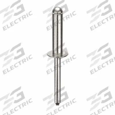 POP AVDEL Blind Rivet,2 5/17" L,0.249" dia,PK100: Inch, 2 19/64 in Overall Lg, 31/32 in Body Lg - Domed-Head Blind Rivets