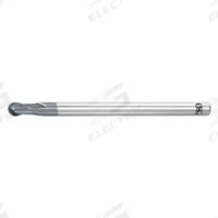 OSG Ball End Mill: Carbide, WXL Coated, 2 Flute, 5/16" Mill Dia, 5/16" LOC, 4" OAL (MPN 36100711)