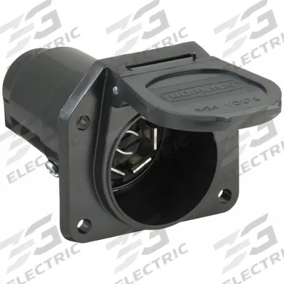HOPKINS TOWING SOLUTIONS T-Connector: 7-Way, PVC, 14 ga_16 ga Wire Gauge - Fleet and Vehicle Maintenance