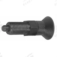 KIPP Indexing Plunger: Nonlocking, Steel, M10x1 Thread, 5 N to 12 N Nose Force (MPN K0338.1105). Key specifications — Brand: KIPP.