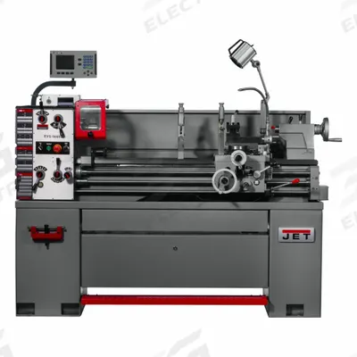 JET Lathe: EVS-1440, 14" x 40", 3 hp, 230V AC - Electronic Variable-Speed Lathes with DRO