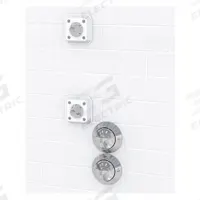 BESTCARE Shower Faucet: WH538, 1.5 gpm Fixed Showerhead Flow Rate, Chrome, Ligature-Resistant (MPN WH538-FH-CSH-SRCH). Key specifications — ADA Compliant: ADA Compliant; Series: WH538; Connection Type: NPT.