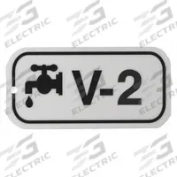 BRADY Lockout Tag: None/ No Header, V-2, Polystyrene, English, Plastic, Holes (MPN 105705)