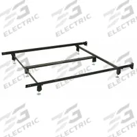 RIZE Bed Frame: Twin Fits Mattress Size, 71 in Overall Lg, 39 in Overall Wd, 7 1/4 in Overall Ht (MPN PG33). Key specifications — Brand: RIZE; Material: Steel.