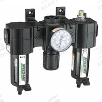SPEEDAIRE Filter/Regulator/Lubricator: 3/8 in NPT, 60 cfm, 150 psi Max Op Pressure, 5 micron, Mist (MPN 7D719). Key specifications — attr109524: SPEEDAIRE.