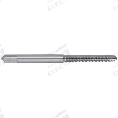 CHICAGO-LATROBE Straight Flute Tap: #4-40 UNC, H1 / 2B, 2 Flute, Plug Chamfer - General Purpose Hand Taps