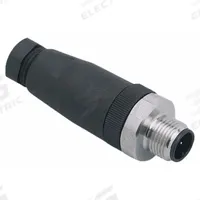 IFM M12 Circular Connector: A Coded, 4 Pin, M12 Male Thread, IP67, Screw Terminals, Straight, Nylon (MPN E30019). Key specifications — Connector Body Type: Pin; Coding: A; Brand: IFM; Voltage Rating: 10 to 55V DC; Thread Size: M12; Mounting Type: Front Mounting; Mounting Style: Male Thread; IP Rating: IP67.