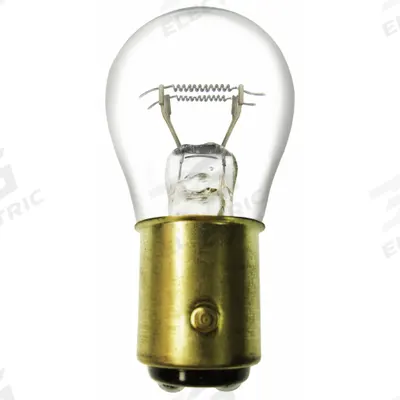 APPROVED VENDOR Incandescent Bulb: Incandescent, Double Contact Bayonet (BA15d), (S) Sign - BA15d Double-Contact Bayonet Base Lamps