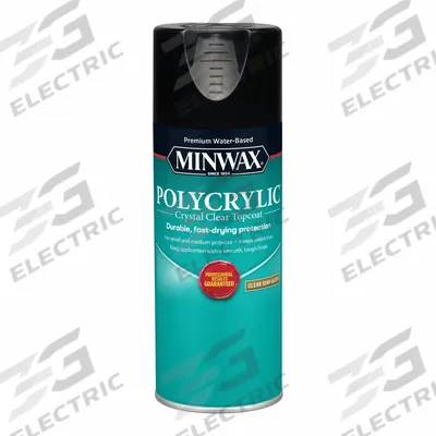 MINWAX Finish: Varnish, Interior, Water, 11.5 oz Container Size, Wood, Semi-Gloss - Wood Sealers & Finishes