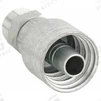 AEROQUIP Hydraulic Crimp Fitting: Steel x Steel, Straight, -10 For Hose Dash Size, Male x Genderless (MPN 1AA10MR10). Key specifications — Fitting Gender: Male x Genderless; Fitting Connection Type: ORS x Crimp; For Hose Dash Size: -10; Thread Size: 1"-14; Brand: AEROQUIP.