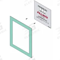 FILL-RITE Faceplate Kit: Faceplate Kit (MPN KIT702VELRUFP). Key specifications — Compatible Manufacturer Model Number: FR702VELRU Cabinet; Compatible Series: FR702; Includes: (2) Screws; Compatible Brand: Fill-Rite; Compatible Grainger Part Number: 61DJ24; Brand: FILL-RITE; Manufacturer Part Number: KIT702VELRUFP.