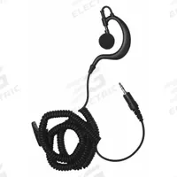 EARPHONE CONNECTION Listen-Only Earpiece: Fits Motorola, Ear Hook, Clear, 3.5 mm Std (MPN EP3AC). Key specifications — Connector Type: 3.5 mm Standard; Compatible Radio Series: Universal; Push To Talk: No; Manufacturer Part Number: EP3AC; Brand: EARPHONE CONNECTION.